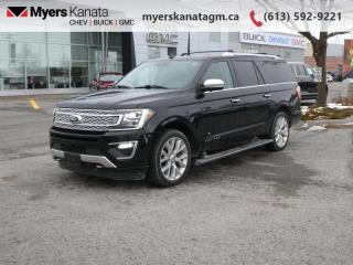 Used 2018 Ford Expedition Platinum Max  - Sunroof -  Navigation for sale in Kanata, ON