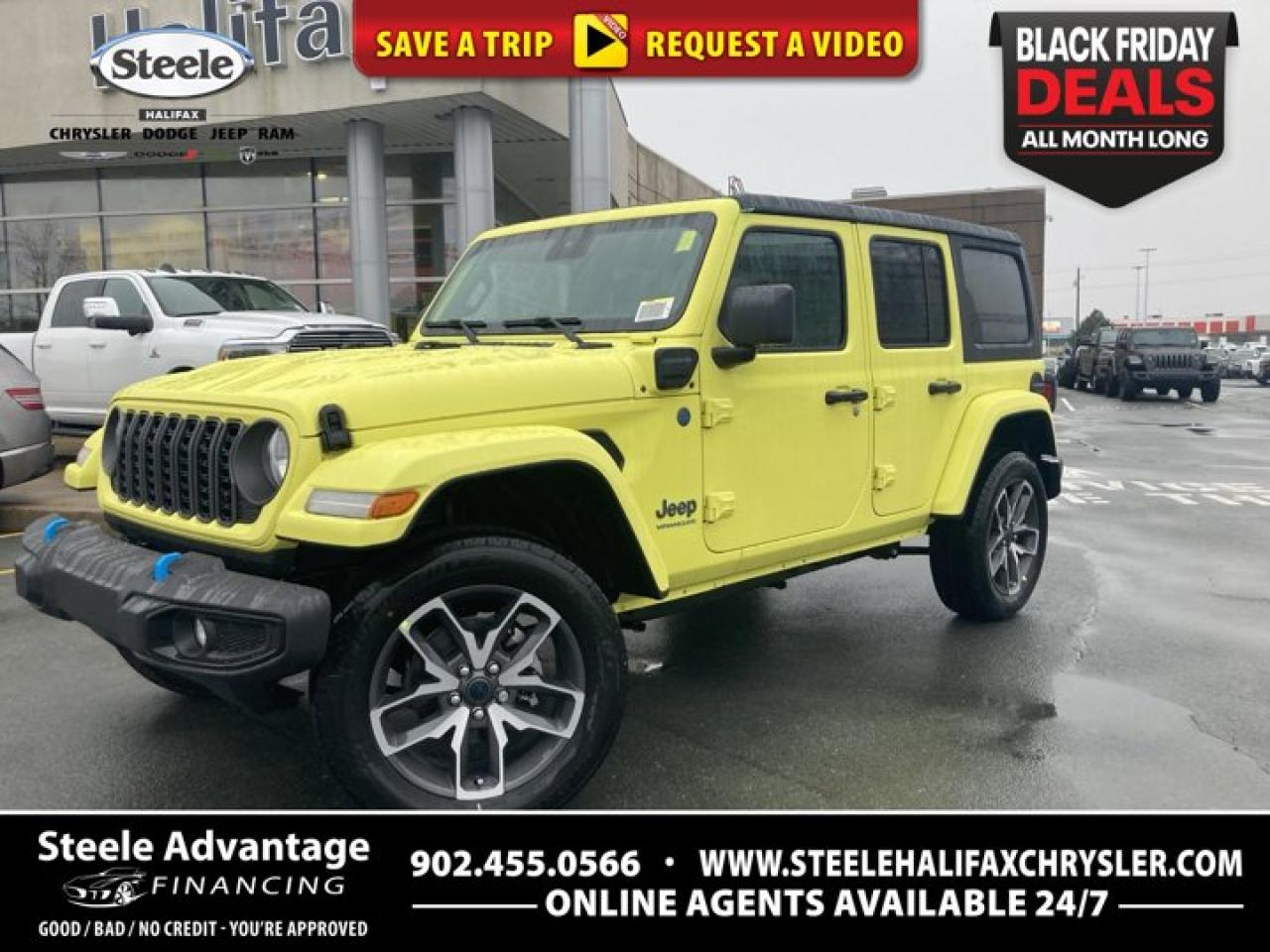 New 2024 Jeep Wrangler 4xe Sport S for sale in Halifax, NS