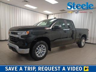 Our 2024 Chevrolet Silverado 1500 LT Double Cab 4X4 in Black is a wise choice! Powered by a 5.3 Litre V8 delivering 355hp to a 10 Speed Automatic transmission for top-notch towing and hauling. This Four Wheel Drive truck also has an Eaton automatic locking rear differential for better traction, and it scores approximately 11.8L/100km on the highway. The upscale exterior includes high-intensity LED headlamps, chrome bumpers, matching mirror caps, a rear CornerStep, cargo-bed lighting, black recovery hooks, an EZ Lift power lock/release tailgate, heated power mirrors, spray-on Bedliner, rear wheelhouse liners, a trailer hitch with Hitch Guidance. Offering a great view, our LT cabin rewards you with heated cloth front seats, 10-way power for the driver, a heated-wrapped steering wheel, dual-zone automatic climate control, cruise control, remote start, keyless access/ignition, and a 12-inch driver display. Additional digital benefits include a 13.4-inch touchscreen, Google Built-In, voice control, WiFi compatibility, wireless Android Auto/Apple CarPlay, Bluetooth, and a six-speaker sound system. To help you stay safe and secure, Chevrolet supplies forward collision warning, automatic braking, an HD rearview camera, lane-keeping assistance, a rear-seat reminder, and more. Now check out our Silverado LT and take charge of your world! Save this Page and Call for Availability. We Know You Will Enjoy Your Test Drive Towards Ownership! Metros Premier Credit Specialist Team Good/Bad/New Credit? Divorce? Self-Employed?