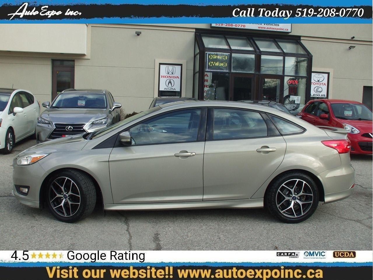 2015 Ford Focus SE,Auto,A/C,Bluetooth,Backup Camera,Certified,Fogs - Photo #2