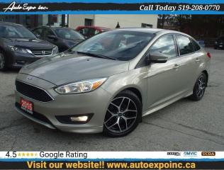 Used 2015 Ford Focus SE,Auto,A/C,Bluetooth,Backup Camera,Certified,Fogs for sale in Kitchener, ON
