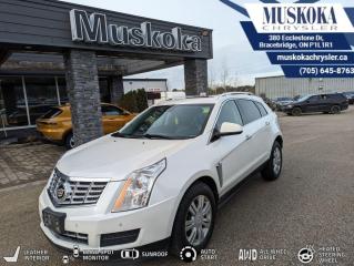 This Cadillac SRX Luxury Collection, with a Gas V6 3.6L/217 engine, features a 6-Speed Automatic w/Manual Shift transmission, and generates 23 highway/16 city L/100km. Find this vehicle with only 191313 kilometers!  Cadillac SRX Luxury Collection Options: This Cadillac SRX Luxury Collection offers a multitude of options. Technology options include: Audio system, AM/FM stereo, single disc CD player USB port and auxiliary jack (Includes (UQA) Bose premium 8-speaker system), SiriusXM and HD Radio (subscription required), CD Player, MP3 Player.  Safety options include Wipers, Rainsense, Door locks, power programmable includes lockout protection and delayed locking, Air bag, Passenger Sensing System (Always use safety belts and child restraints. Children are safer when properly secured in a rear seat in the appropriate child restraint. See the Owners Manual for more information.), Door locks, rear child security, LATCH system (Lower Anchors and Top tethers for CHildren), for child safety seats.  Visit Us: Find this Cadillac SRX Luxury Collection at Muskoka Chrysler today. We are conveniently located at 380 Ecclestone Dr Bracebridge ON P1L1R1. Muskoka Chrysler has been serving our local community for over 40 years. We take pride in giving back to the community while providing the best customer service. We appreciate each and opportunity we have to serve you, not as a customer but as a friend