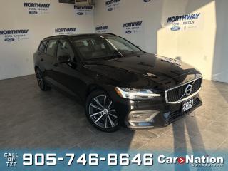 Used 2021 Volvo V60 T6 AWD MOMENTUM | WAGON | LEATHER | PANO ROOF | for sale in Brantford, ON