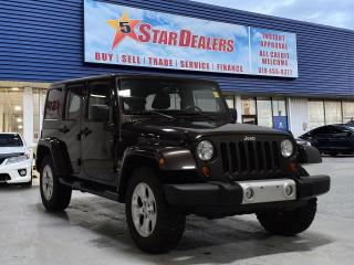 Used 2013 Jeep Wrangler Unlimited AWD NAV MINT LOADED! WE FINANCE ALL CREDIT! for sale in London, ON