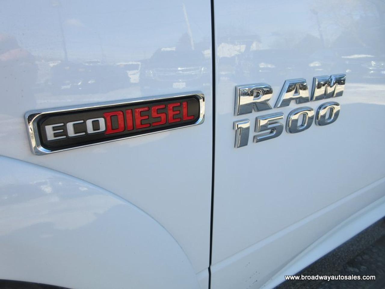 2018 RAM 1500 LOADED OUTDOORSMAN-EDITION 5 PASSENGER 3.0L - ECO-DIESEL.. 4X4.. CREW-CAB.. SHORTY-RAM-BOX.. NAVIGATION.. LEATHER.. HEATED SEATS & WHEEL. Photo