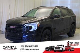 This 2024 GMC Terrain in Ebony Twilight Metallic is equipped with AWD and Turbocharged Gas I4 1.5L/-TBD- engine.From its striking C-shaped LED signature lighting to its stunning floating roof, this GMC Terrain has been refined on every level. With three distinctive options, every trim boasts its own distinctive grille that makes a lasting first impression and sets a bold tone for the rest of the vehicles exterior. Striking LED signature lighting on the taillamps complete Terrains bold design from front to back. Terrains interior seamlessly incorporates exterior design cues to create a cohesive look. Youll find a combination of bold styling, first-class comfort and plenty of space proving its as much about refinement as it is utility. Terrains interior features a standard leather wrapped steering wheel, real aluminum trim and soft-touch materials to enhance your driving experience and maximize comfort for both you and your passengers. A front-to-back flat load floor includes new fold-flat front-passenger and second-row seats so you can quickly go from accommodating people to utilizing every inch of cargo space. The GMC Terrain small SUV is engineered to meet the challenges drivers face every day  from various road surfaces to unexpected conditions. Advanced technology such as the Traction Select system allows you to switch between drive modes to make real-time adjustments based on those ever-changing driving situations. Terrain offers an available suite of intuitive driver-assist and safety technologies  so you can move with confidence in any direction.Key features of the Terrain SLE and SLT include: 170 hp 1.5L Turbocharged gas engine, HID Headlamps, Traction Select System, Heated Front Seats, Leather-wrapped steering wheel, Available Lane Change Alert with Side Blind Zone Alert, New Available Adaptive Cruise Control - Camera (SLT Models), and New available Front Pedestrian Braking (SLT models).Check out this vehicles pictures, features, options and specs, and let us know if you have any questions. Helping find the perfect vehicle FOR YOU is our only priority.P.S...Sometimes texting is easier. Text (or call) 306-988-7738 for fast answers at your fingertips!Dealer License #914248Disclaimer: All prices are plus taxes & include all cash credits & loyalties. See dealer for Details.