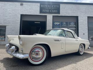 <p>**Timeless Elegance Meets Unmatched Originality! 1956 Ford Thunderbird for Sale! </p><br><br><p>Step back in time with our pristine 1956 Ford Thunderbird  a true automotive masterpiece that captures the essence of classic American design. This fully original and number-matching beauty is a rare gem, boasting a remarkable level of preservation that will transport you to the golden era of automotive excellence.</p><br><br><p>Immaculately maintained and in very good condition, this 1956 Thunderbird is a testament to its iconic heritage. Gleaming in its original colors, the exterior reflects the eras sophistication, while the interior showcases the luxury and comfort synonymous with the Thunderbird legacy.</p><br><br><p>Under the hood, the heart of this classic beats strong with its original engine, ensuring an authentic driving experience. Every curve, every emblem, and every detail tells a story of a bygone era, making this Thunderbird a collectors dream.</p><br><br><p>Dont miss the chance to own a piece of automotive history. Visit our dealership today and witness the allure of the 1956 Ford Thunderbird. Drive away in style, reliving the glory days of American motoring!</p><p>*True mileage unknown due to age of vehicle, full ad available on royalcityfinecars.com*<span id=jodit-selection_marker_1702421408325_8886626048402619 data-jodit-selection_marker=start style=line-height: 0; display: none;></span></p>