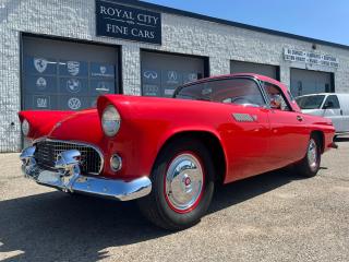 <p><br></p><p>Introducing a true classic, the 1955 Ford Thunderbird, meticulously restored to its original glory and presented in impeccable condition. This iconic Thunderbird, a symbol of automotive history, is now available at our dealership, ready to capture the hearts of enthusiasts and collectors alike.</p><br><br><p>The 1955 Ford Thunderbird is a timeless masterpiece, featuring a distinctive design that has become synonymous with the golden era of American automobiles. Its chrome accents, porthole windows, and iconic round taillights showcase the elegance and sophistication that defined this era.</p><br><br><p>Under the hood lies a powerful engine, the heartbeat of a bygone era, providing a driving experience that transports you back to the roots of American automotive excellence. With its automatic transmission, this Thunderbird offers a smooth and nostalgic ride.</p><br><br><p>Step inside the carefully restored interior, and youll find an era-appropriate ambiance. From the power seats to the elegant steering wheel, every detail has been meticulously crafted to recapture the original allure of the 1955 Thunderbird.</p><br><br><p>This 1955 Ford Thunderbird is not just a car; its a piece of automotive history lovingly restored to excellence. Dont miss the opportunity to own a symbol of mid-century American design and engineering. Visit our dealership today to explore this classic Thunderbird and experience firsthand the nostalgia and craftsmanship that defines this timeless icon.</p><p>*True Mileage Unknown<span id=jodit-selection_marker_1704303900707_682960624923731 data-jodit-selection_marker=start style=line-height: 0; display: none;></span> due to age of vehicle*</p><br><p><br></p>