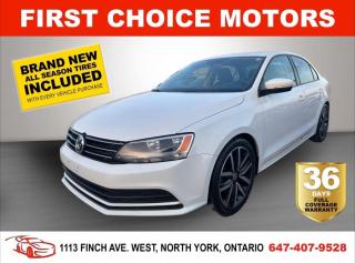 Welcome to First Choice Motors, the largest car dealership in Toronto of pre-owned cars, SUVs, and vans priced between $5000-$15,000. With an impressive inventory of over 300 vehicles in stock, we are dedicated to providing our customers with a vast selection of affordable and reliable options. <br><br>Were thrilled to offer a used 2016 Volkswagen Jetta TRENDLINE, white color with 160,000km (STK#6876) This vehicle was $13990 NOW ON SALE FOR $11990. It is equipped with the following features:<br>- Automatic Transmission<br>- Heated seats<br>- Bluetooth<br>- Alloy wheels<br>- Power windows<br>- Power locks<br>- Power mirrors<br>- Air Conditioning<br><br>At First Choice Motors, we believe in providing quality vehicles that our customers can depend on. All our vehicles come with a 36-day FULL COVERAGE warranty. We also offer additional warranty options up to 5 years for our customers who want extra peace of mind.<br><br>Furthermore, all our vehicles are sold fully certified with brand new brakes rotors and pads, a fresh oil change, and brand new set of all-season tires installed & balanced. You can be confident that this car is in excellent condition and ready to hit the road.<br><br>At First Choice Motors, we believe that everyone deserves a chance to own a reliable and affordable vehicle. Thats why we offer financing options with low interest rates starting at 7.9% O.A.C. Were proud to approve all customers, including those with bad credit, no credit, students, and even 9 socials. Our finance team is dedicated to finding the best financing option for you and making the car buying process as smooth and stress-free as possible.<br><br>Our dealership is open 7 days a week to provide you with the best customer service possible. We carry the largest selection of used vehicles for sale under $9990 in all of Ontario. We stock over 300 cars, mostly Hyundai, Chevrolet, Mazda, Honda, Volkswagen, Toyota, Ford, Dodge, Kia, Mitsubishi, Acura, Lexus, and more. With our ongoing sale, you can find your dream car at a price you can afford. Come visit us today and experience why we are the best choice for your next used car purchase!<br><br>All prices exclude a $10 OMVIC fee, license plates & registration  and ONTARIO HST (13%)