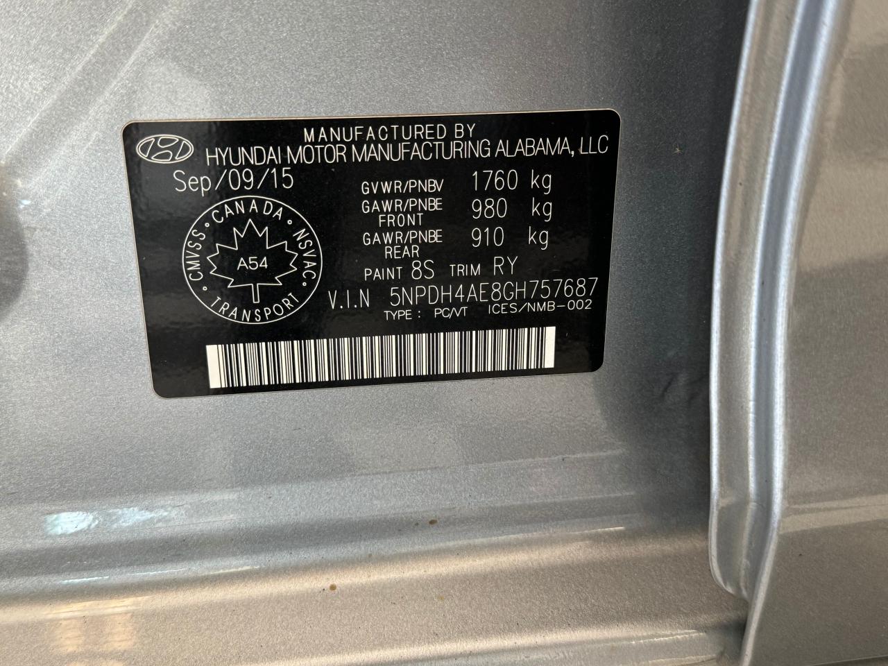 2016 Hyundai Elantra GL+Touch Screen+New Brakes+Tinted+A/C+Automatic - Photo #35
