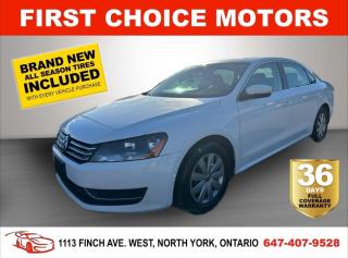 Used 2015 Volkswagen Passat SE ~AUTOMATIC, FULLY CERTIFIED WITH WARRANTY!!!~ for sale in North York, ON