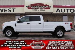 Used 2021 Ford F-350 FX4 OFF RD 4X4, 6.7L POWESRSTROKE, LOADED & CLEAN! for sale in Headingley, MB
