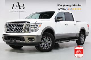 Used 2019 Nissan Titan PLATINUM | CAB CREW 4X4 | 20 IN WHEELS for sale in Vaughan, ON