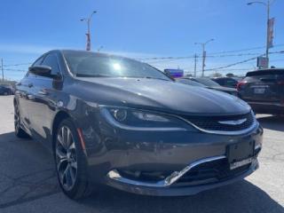 Used 2016 Chrysler 200 NAV LEATHER PANO ROOF MINT! WE FINANCE ALL CREDIT! for sale in London, ON