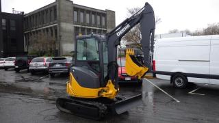 2015 John Deere 27D Excavator Diesel, zero tail swing, back-filling and digging power, 26.8 hp. track length 12 inches, track width 6 feet 5 inches, operating weight 6358 lbs, 360degrees visibility, trench digging and back filling, yellow exterior, black interior, leather. Transport length is 13 Feet 9 inches, Transport height is 7 feet 11 inches, transport width is 5 Feet 1 inches. $35,830.00 plus $375 processing fee, $36,205.00 total payment obligation before taxes.  Listing report, warranty, contract commitment cancellation fee, financing available on approved credit (some limitations and exceptions may apply). All above specifications and information is considered to be accurate but is not guaranteed and no opinion or advice is given as to whether this item should be purchased. We do not allow test drives due to theft, fraud and acts of vandalism. Instead we provide the following benefits: Complimentary Warranty (with options to extend), Limited Money Back Satisfaction Guarantee on Fully Completed Contracts, Contract Commitment Cancellation, and an Open-Ended Sell-Back Option. Ask seller for details or call 604-522-REPO(7376) to confirm listing availability.