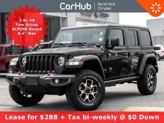 Used 2023 Jeep Wrangler Rubicon Hardtop 3.6L V6 Tow Grp 8.4'' Nav ALPINE Sound for sale in Thornhill, ON