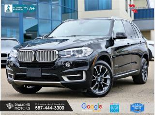 3L 6-CYLINDER ENGINE, NO ACCIDENTS, NAVIGATION, SOFT CLOSE DOORS, PANORAMIC ROOF, FRONT AND REAR HEATED SEATS, 360 CAMERA, BLIND SPOT MONITORING, HARMAN KARDON AUDIO, HEATED STEERING WHEEL, AND MUCH MORE! <br/> <br/>  <br/> Just Arrived 2017 BMW X5 xDrive35i Black has 78,166 KM on it. 3L 6 Cylinder Engine engine, All-Wheel Drive, Automatic transmission, 5 Seater passengers, on special price for $34,500.00. <br/> <br/>  <br/> Book your appointment today for Test Drive. We offer contactless Test drives & Virtual Walkarounds. Stock Number: 23315 <br/> <br/>  <br/> Diamond Motors has built a reputation for serving you, our customers. Being honest and selling quality pre-owned vehicles at competitive & affordable prices. Whenever you deal with us, you know you get to deal and speak directly with the owners. This means unique personalized customer service to meet all your needs. No high-pressure sales tactics, only upfront advice. <br/> <br/>  <br/> Why choose us? <br/>  <br/> Certified Pre-Owned Vehicles <br/> Family Owned & Operated <br/> Finance Available <br/> Extended Warranty <br/> Vehicles Priced to Sell <br/> No Pressure Environment <br/> Inspection & Carfax Report <br/> Professionally Detailed Vehicles <br/> Full Disclosure Guaranteed <br/> AMVIC Licensed <br/> BBB Accredited Business <br/> CarGurus Top-rated Dealer 2022 <br/> <br/>  <br/> Phone to schedule an appointment @ 587-444-3300 or simply browse our inventory online www.diamondmotors.ca or come and see us at our location at <br/> 3403 93 street NW, Edmonton, T6E 6A4 <br/> <br/>  <br/> To view the rest of our inventory: <br/> www.diamondmotors.ca/inventory <br/> <br/>  <br/> All vehicle features must be confirmed by the buyer before purchase to confirm accuracy. All vehicles have an inspection work order and accompanying Mechanical fitness assessment. All vehicles will also have a Carproof report to confirm vehicle history, accident history, salvage or stolen status, and jurisdiction report. <br/>