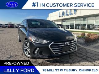 Used 2017 Hyundai Elantra GLS, Moonroof, Local Trade, Low Km’s! for sale in Tilbury, ON