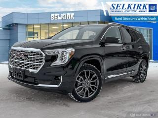 <b>Navigation,  Cooled Seats,  HUD,  Wireless Charging,  Premium Audio!</b><br> <br> <br> <br> SPECIAL!  Was $48330. Now $46105! $2225 discount for a limited time!  <br> <br/>  This 2024 GMC Terrain sports a muscular appearance with voluminous interior space and plus ride quality. <br> <br>From endless details that drastically improve this SUVs usability, to striking style and amazing capability, this 2024 Terrain is exactly what you expect from a GMC SUV. The interior has a clean design, with upscale materials like soft-touch surfaces and premium trim. You cant go wrong with this SUV for all your family hauling needs.<br> <br> This ebony twilight metallic SUV  has an automatic transmission and is powered by a  175HP 1.5L 4 Cylinder Engine.<br> <br> Our Terrains trim level is Denali. This Terrain Denali comes fully loaded with premium leather cooled seats with memory settings, a large colour touchscreen infotainment system featuring navigation, Apple CarPlay, Android Auto, SiriusXM, Bose premium audio, wireless charging and its 4G LTE capable. This luxurious Terrain Denali also comes with a power rear liftgate, automatic park assist, lane change alert with blind spot detection, exclusive aluminum wheels and exterior accents, a leather-wrapped steering wheel, lane keep assist with lane departure warning, forward collision alert, adaptive cruise control, a remote engine starter, HD surround vision camera, heads up display, LED signature lighting, an enhanced premium suspension and a 60/40 split-folding rear seat to make hauling large items a breeze. This vehicle has been upgraded with the following features: Navigation,  Cooled Seats,  Hud,  Wireless Charging,  Premium Audio,  Adaptive Cruise Control,  Blind Spot Detection. <br><br> <br>To apply right now for financing use this link : <a href=https://www.selkirkchevrolet.com/pre-qualify-for-financing/ target=_blank>https://www.selkirkchevrolet.com/pre-qualify-for-financing/</a><br><br> <br/> Weve discounted this vehicle $2225.    Incentives expire 2024-05-31.  See dealer for details. <br> <br>Selkirk Chevrolet Buick GMC Ltd carries an impressive selection of new and pre-owned cars, crossovers and SUVs. No matter what vehicle you might have in mind, weve got the perfect fit for you. If youre looking to lease your next vehicle or finance it, we have competitive specials for you. We also have an extensive collection of quality pre-owned and certified vehicles at affordable prices. Winnipeg GMC, Chevrolet and Buick shoppers can visit us in Selkirk for all their automotive needs today! We are located at 1010 MANITOBA AVE SELKIRK, MB R1A 3T7 or via phone at 204-482-1010.<br> Come by and check out our fleet of 80+ used cars and trucks and 180+ new cars and trucks for sale in Selkirk.  o~o