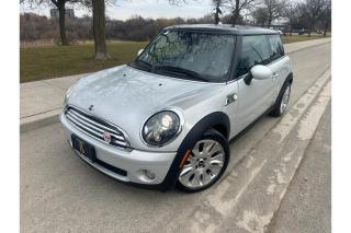 <p>Look at this gorgeous Mini Cooper Camden Edition we have here. This beauty is a 1 Owner local Ontario car with No Accidents or stories, just a nice clean Mini. This one comes with the 50th Anniversary Camden Edition equipped with the 6 speed manual transmission which is the only real way to enjoy a Mini. If youre looking for a fun to drive car thats stylish, practical, economical and enjoyable to drive then make sure to check out this Mini. This one comes certified for your convenience at our listed price. Call or Email today to book your appointment before its gone. </p><p>Come see us at our central location @ 2044 Kipling Ave (BEHIND PIONEER GAS STATION)</p><p>FINANCING AVAILABLE FOR ALL CREDIT TYPES</p><p>EXTENDED WARRANTIES AVAILABLE FOR UP TO 48 MONTHS. Many different packages and options available to suit your needs.</p>