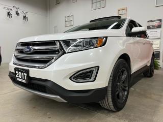 <p>Checkout this beautiful and very well equipped All Wheel Drive Ford Edge.  This full sized, V6 SUV, is both functional and luxurious. You will thoroughly enjoy features like leather, power and heated seats, large panoramic sunroof, navigation, back up camera... and much more.  Additionally, you can take advantage of all the seasons with this beaut as it comes with weather tech mats as well as a tow hitch (camping anyone)?!  Its got a clean carfax report and lots of routine maintenance recorded.  It has a new battery, new all season tires and recently serviced brakes - smells and looks great.  This vehicle is begging for someone to take it out on some fun adventures exploring Grey Bruce.</p><p>All Vehicles are Sold Certified and come with a 3 month/3,000 km 1-Star Powertrain Drive Global Warranty (extended warranties and coverages available). </p><p>At LuckyDog we believe in transparency, thats why all our vehicles come with a complete CarFax Vehicle report to ensure your not buying a salvaged or rebuilt vehicle. </p><p>* While every reasonable effort is made to ensure the accuracy of this information, some vehicle information may not be exactly as shown. </p>