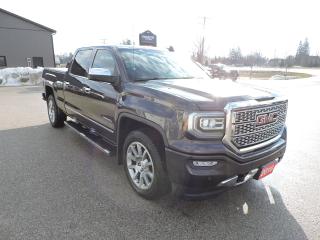 <p>A fully loaded and low mileage 2016 Denali 1500 that is powered by a 5.3L V8 and 4-wheel drive with optional Auto4 mode. Only 83000 kms on the odometer. Heated and cooled leather seats and heated steering wheel. Navigation, back-up camera and both front and rear park assist systems. Collision avoidance and lane departure warning systems. Power adjust pedals and built-in electric brake controller. Dual climate controls, remote start, a CD player and steering wheel mounted audio controls. Sprayed in box liner and a folding tonneau cover were added to the 6 1/2-foot length box. A must-see 1500 Denali.</p><p>** WE UPDATE OUR WEBSITE REGULARLY IF YOU SEE THIS AD THE VEHICLE IS AVAILABLE! ** Pentastic Motors specializes in 4X4 Gasoline and Diesel trucks from all makes including Dodge, Ford, and General Motors. Extended warranties available!  Financing available from 7.99% APR OAC. Delivery available to Southern Ontario Purchasers! We are 1.5 hrs from Pearson International Airport and offer free pick up from the airport to Purchasers. Leasing options available for Commercial/Agricultural/Personal! **NO ADMIN FEES! All vehicles are CERTIFIED and serviced unless otherwise stated! CARFAX AVAILABLE ON ALL VEHICLES! ** Call, email, or come in for a test drive today! 1-844-4X4-TRUX www.pentasticmotors.com</p>