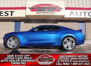 Used 2016 Chevrolet Camaro 2SS 6.2L LT1 SUPERCHARGED, 6 SPEED, LOADED, +600HP for sale in Headingley, MB