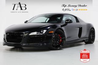 Used 2012 Audi R8 4.2L V8 | 6-SPEED | RED INTERIOR | 20 IN WHEELS for sale in Vaughan, ON