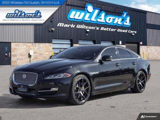 Used 2017 Jaguar XJ XJL Portfolio, Leather, Pano Roof, Heated+Massaging Seats, Meridian Surround Sound System, New Tires for sale in Guelph, ON