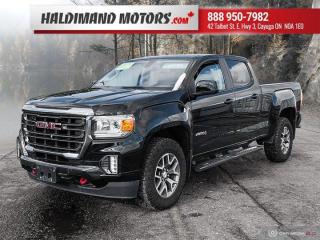 Used 2021 GMC Canyon 4WD AT4 w/Leather for sale in Cayuga, ON