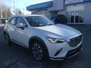 Used 2021 Mazda CX-3 GT LEATHER, BACKUP CAM. CARPLAY. BLUETOOTH. KEYLESS ENTRY. PWR for sale in Kingston, ON