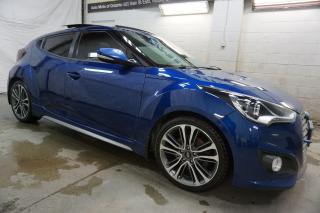 Used 2016 Hyundai Veloster 1.6L TURBO 6SP MANUAL *ACCIDENT FREE* CERTIFIED CAMERA NAV BLUETOOTH LEATHER HEATED SEATS PANO ROOF CRUISE for sale in Milton, ON