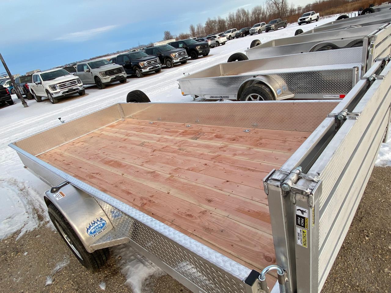 2024 Stronghaul Trailer 76" X 14' Solid Side Photo3
