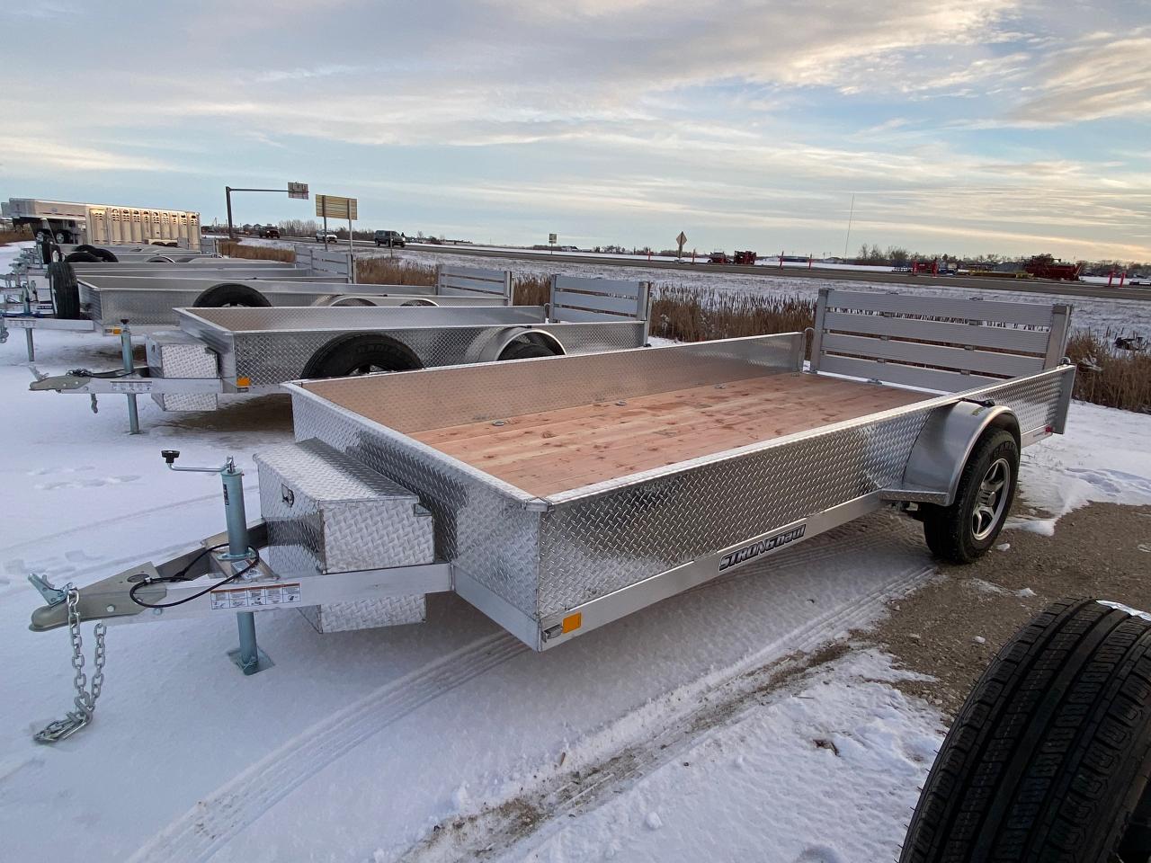 2024 Stronghaul Trailer 76" X 14' Solid Side Photo1
