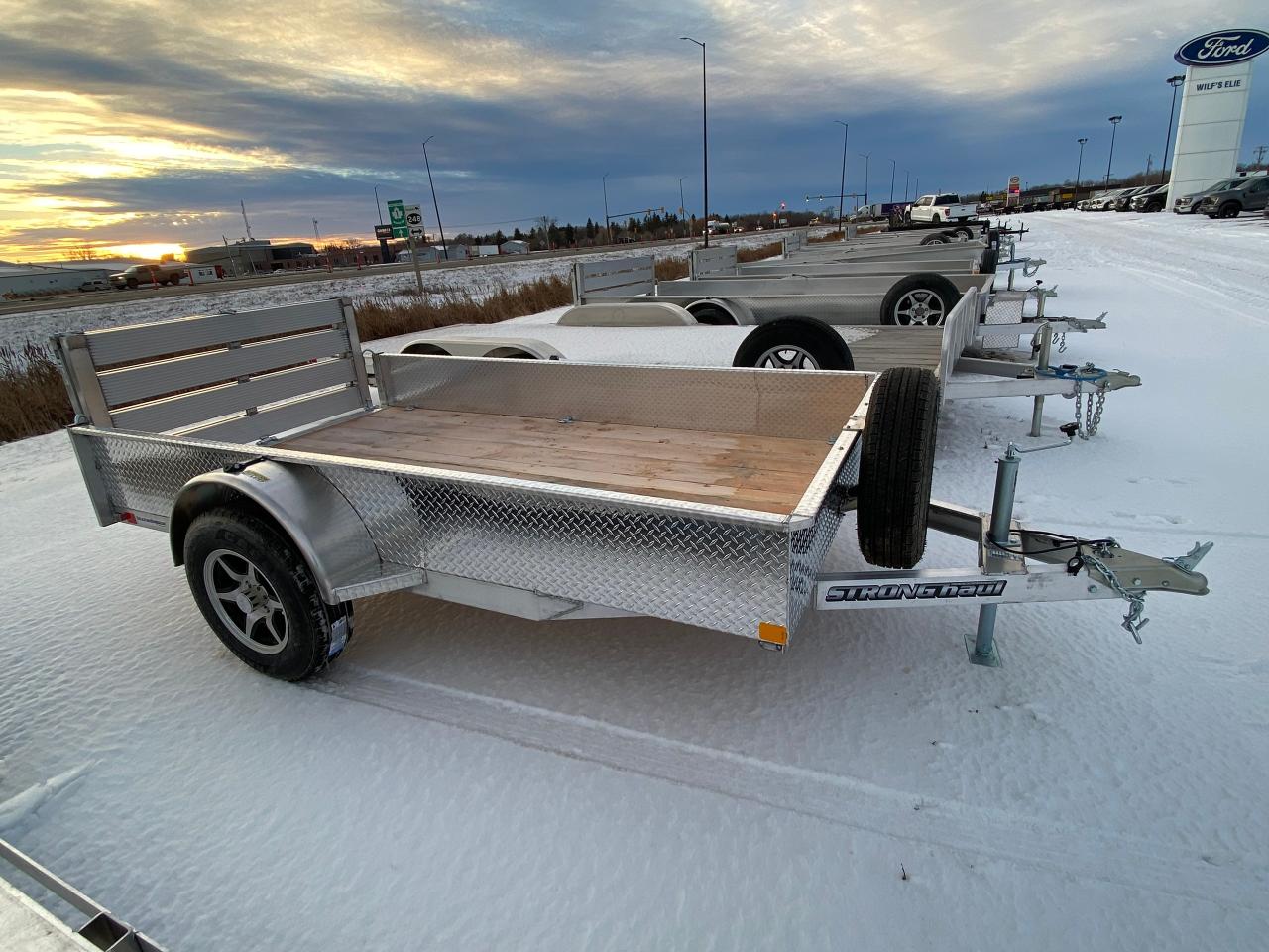2024 Stronghaul Trailer 66" X 10' Solid Side Photo1