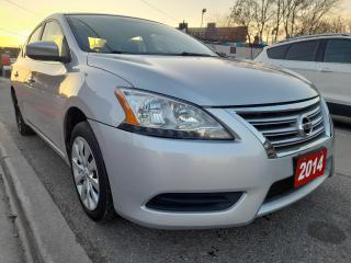 Used 2014 Nissan Sentra SV-EXTRA CLEAN-ONLY 169K-ECO-BLUEOOTH-AUX-ALLOYS for sale in Scarborough, ON