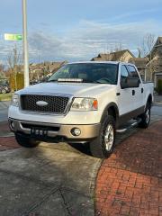 <div>2006 F150 Lariat , Powerful 5.0L V8 paired with an automatic transmission and 4x4 capability. Fully equipped with a leather interior, heated seats, adjustable pedals, tonneau cover, alloy wheels, and all-terrain tires. Clean inside and out, runs great . New read end . Great , super clean truck for this price . dont let the kms scare you off . </div><div><br></div>