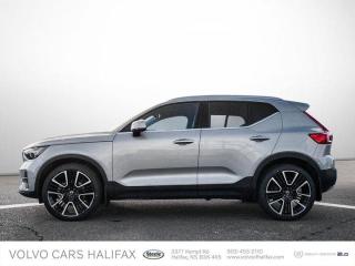 Boasts 30 Highway MPG and 23 City MPG! This Volvo XC40 boasts a Intercooled Turbo Gas/Electric I-4 2.0 L/120 engine powering this Automatic transmission. SILVER DAWN METALLIC, FRONT & REAR MUD FLAPS, CHARCOAL, LEATHER SEATING SURFACES.* This Volvo XC40 Features the Following Options *Window Grid Diversity Antenna, Wheels: 20 5-Double Spoke Black Diamond-Cut Alloy, Volvo Cars App w/4 Year Subscription Emergency Sos, Voice Activated Dual Zone Front Automatic Air Conditioning, Valet Function, Trunk/Hatch Auto-Latch, Trip Computer, Transmission: 8-Speed Geartronic Automatic, Transmission w/Driver Selectable Mode and Geartronic Sequential Shift Control, Tracker System.* Stop By Today *Live a little- stop by Volvo of Halifax located at 3377 Kempt Road, Halifax, NS B3K-4X5 to make this car yours today!
