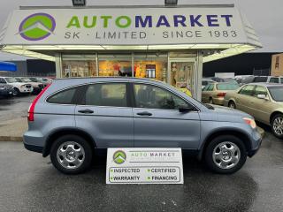 Used 2007 Honda CR-V LX 4WD AT BEAUTIFUL! INSPECTED W/BCCA MEMBERSHIP & WARRANTY! for sale in Langley, BC