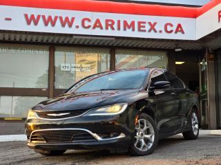 Used 2015 Chrysler 200 NAVI | LEATHER | SUNROOF | BACKUP CAMERA | HEATED SEATS for sale in Waterloo, ON