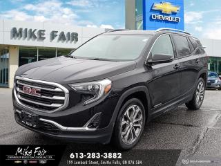 Used 2018 GMC Terrain SLT AWD,sunroof,remote start,heated front seats/steering wheel,power liftgate,auto climate control for sale in Smiths Falls, ON