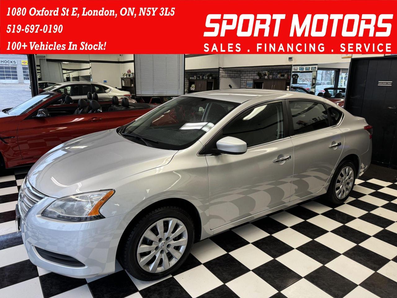 2014 Nissan Sentra S+Bluetooth+A/C+USB+Cruise Control