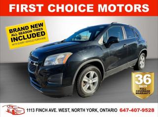 Used 2013 Chevrolet Trax LT ~AUTOMATIC, FULLY CERTIFIED WITH WARRANTY!!!~ for sale in North York, ON