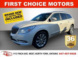 Used 2014 Buick Enclave PREMIUM ~AUTOMATIC, FULLY CERTIFIED WITH WARRANTY! for sale in North York, ON