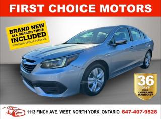 Welcome to First Choice Motors, the largest car dealership in Toronto of pre-owned cars, SUVs, and vans priced between $5000-$15,000. With an impressive inventory of over 300 vehicles in stock, we are dedicated to providing our customers with a vast selection of affordable and reliable options. <br><br>Were thrilled to offer a used 2020 Subaru Legacy CONVENIENCE, silver color with 195,000km (STK#6908) This vehicle was $17990 NOW ON SALE FOR $14990. It is equipped with the following features:<br>- Automatic Transmission<br>- Heated seats<br>- Bluetooth<br>- Parking distance control<br>- All wheel drive<br>- Reverse camera<br>- Alloy wheels<br>- Power windows<br>- Power locks<br>- Power mirrors<br>- Air Conditioning<br><br>At First Choice Motors, we believe in providing quality vehicles that our customers can depend on. All our vehicles come with a 36-day FULL COVERAGE warranty. We also offer additional warranty options up to 5 years for our customers who want extra peace of mind.<br><br>Furthermore, all our vehicles are sold fully certified with brand new brakes rotors and pads, a fresh oil change, and brand new set of all-season tires installed & balanced. You can be confident that this car is in excellent condition and ready to hit the road.<br><br>At First Choice Motors, we believe that everyone deserves a chance to own a reliable and affordable vehicle. Thats why we offer financing options with low interest rates starting at 7.9% O.A.C. Were proud to approve all customers, including those with bad credit, no credit, students, and even 9 socials. Our finance team is dedicated to finding the best financing option for you and making the car buying process as smooth and stress-free as possible.<br><br>Our dealership is open 7 days a week to provide you with the best customer service possible. We carry the largest selection of used vehicles for sale under $9990 in all of Ontario. We stock over 300 cars, mostly Hyundai, Chevrolet, Mazda, Honda, Volkswagen, Toyota, Ford, Dodge, Kia, Mitsubishi, Acura, Lexus, and more. With our ongoing sale, you can find your dream car at a price you can afford. Come visit us today and experience why we are the best choice for your next used car purchase!<br><br>All prices exclude a $10 OMVIC fee, license plates & registration  and ONTARIO HST (13%)