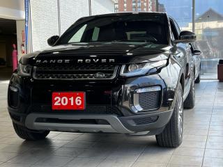 Used 2016 Land Rover Evoque HSE - No Accidents - Panoramic Sun Roof - Navigation - Leather - Meridian Prermium Audio System for sale in North York, ON