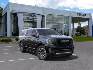 <b>Sunroof,  Navigation,  Heads-Up Display,  Leather Seats,  Cooled Seats!</b><br> <br>   As capable as it is handsome, this GMC Yukon XL is the perfect SUV for the modern family. <br> <br>This GMC Yukon XL is a traditional full-size SUV thats thoroughly modern. With its truck-based body-on-frame platform, its every bit as tough and capable as a full size pickup truck. The handsome exterior and well-appointed interior are what make this SUV a desirable family hauler. This Yukon sits above the competition in tech, features and aesthetics while staying capable and comfortable enough to take the whole family and a camper along for the adventure. <br> <br> This void blk SUV  has an automatic transmission and is powered by a  420HP 6.2L 8 Cylinder Engine.<br> <br> Our Yukon XLs trim level is Denali Ultimate. This Yukon XL Denali Ultimate comes with exclusive options, featuring a massive 15 inch heads up display, a power sunroof, cooled leather seats, an impressive Air Ride Adaptive suspension, adaptive cruise control, a large 10.2 inch colour touchscreen featuring navigation, wireless Apple CarPlay, Android Auto, a rear seat media system, an exclusive interior dash design, chrome exterior accents, a unique front grille and LED headlights. This distinctive SUV also includes a leather steering wheel, power liftgate, a Bose Surround audio system, 4G WiFi hotspot, GMC Connected Access, a remote engine start, HD Surround Vision, Teen Driver Technology, front and rear pedestrian alert, front and rear parking assist, lane keep assist with lane departure warning, tow/haul mode, enhanced emergency braking, trailering equipment, power-retractable assist steps, wireless charging and plenty of cargo room! This vehicle has been upgraded with the following features: Sunroof,  Navigation,  Heads-up Display,  Leather Seats,  Cooled Seats,  Power Liftgate,  Lane Keep Assist. <br><br> <br>To apply right now for financing use this link : <a href=https://www.taylorautomall.com/finance/apply-for-financing/ target=_blank>https://www.taylorautomall.com/finance/apply-for-financing/</a><br><br> <br/>    4.99% financing for 84 months. <br> Buy this vehicle now for the lowest bi-weekly payment of <b>$933.05</b> with $0 down for 84 months @ 4.99% APR O.A.C. ( Plus applicable taxes -  Plus applicable fees   / Total Obligation of $162612   / Federal Luxury Tax of $7202.00 included.).  Incentives expire 2024-05-31.  See dealer for details. <br> <br> <br>LEASING:<br><br>Estimated Lease Payment: $1057 bi-weekly <br>Payment based on 7.9% lease financing for 48 months with $0 down payment on approved credit. Total obligation $109,977. Mileage allowance of 16,000 KM/year. Offer expires 2024-05-31.<br><br><br><br> Come by and check out our fleet of 80+ used cars and trucks and 150+ new cars and trucks for sale in Kingston.  o~o