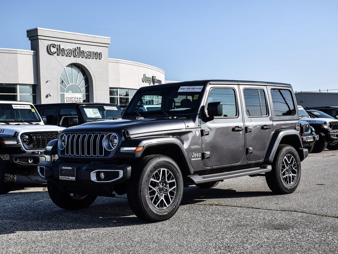 New 2024 Jeep Wrangler Sahara for sale in Chatham, ON