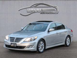Used 2012 Hyundai Genesis Limited 3.8L RWD Leather Heated-Seats Sunroof for sale in Concord, ON
