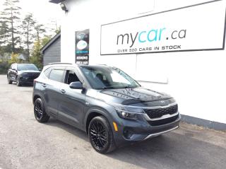 Used 2021 Kia Seltos EX ALLOYS. HEATED SEATS/WHEEL. BACKUP CAM. CARPLAY. PWR GROUP for sale in North Bay, ON
